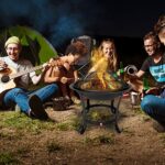 FireBeauty Fire Pit BBQ Grill Pit Bowl with Mesh Spark Screen Cover,Poker - Image 2