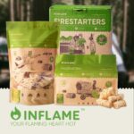Inflame Fire Starters 130 pcs Fire Starters for Campfires, Grill, BBQ, Fireplace, Woodstove - Charcoal Starter - Waterproof, Weather-Resistant - Natural Wood Fireplace Starters - Image 7