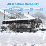 AirWire Carport Canopy 12’X20’ Heavy Duty Car Port Galvanized Steel Roof, Reinforced Stable Triangle Frame for Snowy Windy Metal Carports Enhanced Base Car Tent for Car,RV,Pickup,Boat,Truck,Tractor - Image 8