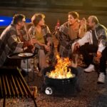 Homnso Propane Fire Pit,Gas Fire Pit,Steel Outdoor Portable Propane for Camping,Small Round Pit with Lid,Firebowl 17-Inch Diameter 58,000 BTU,Black,New Version - Image 9