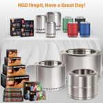 HGD Fire Starter, Natural Fire Starters for BBQ, Campfire, Fireplace, Charcoal, Wood Stove, Chimney, Fire Pit, Grill, Smoker, Indoor Outdoor Use - Image 9