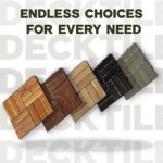 VICTORY RELAX Acacia Wood Flooring Interlocking Deck Tiles for Patio Decor 27 Pcs 12 Slats VR Brown - Waterproof Indoor & Outdoor Decor - Balcony Garden Decking Tile (12.2 * 12.2 * 0.7 inches) - Image 4