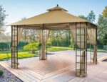 Apex Garden 10 ft. x 12 ft. Melody Gazebo with Mosquito Net