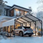Quictent 12x20 ft Heavy Duty Metal Carport for Vehicle Storage Snowproof & Windproof Steel Car Shelter - Image 8