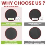 CoastShade Universal Replacement Canopy Mosquito Netting Screen Sidewalls Only for 10' x 10' Gazebo Canopy,Black - Image 3