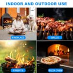 Fibvaxm 100 Counts Fire Starter, for Campfires, Fireplace, BBQ, Fire Pit, Pizza Oven, Pellet Stove & Wood, Smoker - Fire Starters for Grill, Waterproof - Natural Quick Light Wood Charcoal Fire Starter - Image 6