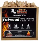 10lb Fatwood Fire Starter Sticks | 100% Natural Fire Starters for Campfires, Firepit, Fireplaces, BBQ, Wood Stoves | Easy Ignition w/Just 2 Sticks | Camping Essentials by Billy Buckskin (10lb Box) - Image 2