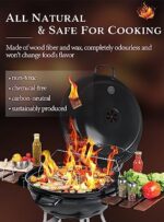 Nvkrvks Fire Starter, Easy-Burning Fire Starter Squares for Wood Stoves, Campfires, Grill Pit and Fireplace, Natural & Waterproof BBQ Fire Starters, 64 Mini Square - Image 8