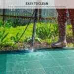 MAXWAVE 18 Pack 12" x 12" Modular Interlocking Floor Mats, Soft PVC Non-Slip Drainage Tiles, Splicing Rubber Cushion Flooring for Deck, Shower, Pool, Basement, Shed, Indoor and Outdoor Use - Image 5