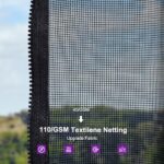 PURPLE LEAF 10' X 12' Gazebo Outdoor Aluminum Gazebo with Heavy Duty Galvanized Steel Double Roof for Patio Backyard Deck, Netting and Curtains Included, Grey - Image 3