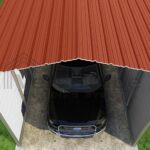 VersaTube 2-Sided 12x29x12 Classic Steel Carport Kit (CM012290120-NS0009) - Image 5