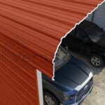 VersaTube 2-Sided 24x20x12 Classic Steel Carport Kit (CM324200120-NS0009) - Image 5