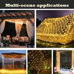 Eueasy LED Lights Outdoor Fairy Lights Chandelier - 270L Gazebo Net Lights with 8 Lighting Modes, 10×10 FT Chandelier for Pergolas，Wedding, Bush, Christmas - Image 7