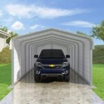 Versatube 3-Sided 12x29x7 Classic Steel Carport Kit (C3E012290070) - Image 2