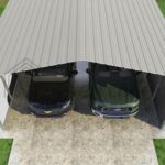 VersaTube 2-Sided 20x20x10 Classic Steel Carport Kit (CM020200100-NS0009) - Image 7