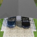 VersaTube 24x20x12 Classic Steel Carport Kit (CM224200120) - Image 3