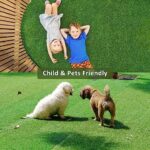 PrimeZone 54 PCS Interlocking Artificial Grass Tiles - 12"x12" Turf Outdoor Indoor Fake Grass Deck Flooring Set for Patio, Balcony, Backyard - Image 6