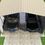 VersaTube 2-Sided 20x20x12 Classic Steel Carport Kit (CM020200120-NS0009) - Image 3
