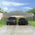 VersaTube 18x29x7 Steel Trusses & Panels Carport Kit (CM018290070) - Image 6