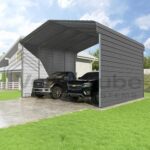 VersaTube 2-Sided 20x20x12 Classic Steel Carport Kit (CM020200120-NS0009) - Image 7