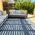 36 Pack Plastic Interlocking Deck Tiles, 36 sq.ft 12” x 12” Patio Deck Tiles Waterproof Outdoor Indoor All Weather Use, Patio Floor Decking Tiles for Pool Balcony Backyard Pathway Porch, Dark Grey - Image 3