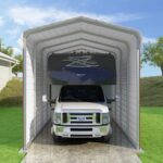 Versatube 3-Sided 12x29x12 Classic Steel Carport Kit (C3E012290120)