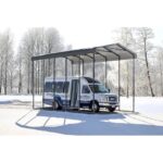 Arrow 14x29x14 DIY RV Carport Kit - Charcoal (CPHC142914) - Image 7