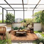 PrimeZone 54 PCS Solid Acacia Wood Interlocking Patio Deck Tiles - 12" x 12" Indoor Outdoor Waterproof Flooring Tiles for Balcony, Backyard, Garden & Poolside, All Weather Use, Natural Wood - Image 3