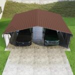 VersaTube 2-Sided 24x20x7 Classic Steel Carport Kit (CM324200070-NS0009) - Image 7