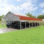 VersaTube 18x38x7 Steel Trusses & Panels Carport Kit (CM018380070) - Image 6