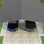 VersaTube 24x20x10 Classic Steel Carport Kit (CM224200100) - Image 3