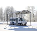 Arrow 14x24x14 DIY RV Carport Kit - Eggshell (CPH142414) - Image 4