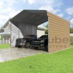VersaTube 2-Sided 20x20x12 Classic Steel Carport Kit (CM020200120-NS0009) - Image 5