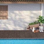 Domi Plastic Interlocking Deck Tiles, 27 Pieces One Pack, 12"x12" Waterproof Outdoor Flooring All Weather Use Decking Tiles for Shed Floor Porch Poolside Garden Backyard, Dark Brown - Image 7