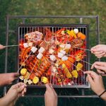 Yaheetech Fire Pit 32in Fire Pits for Outside Outdoor Fireplace Large Square Wood Burning Fire Pit Heavy Duty for Patio BBQ Camping Bonfire with Spark Screen, Mesh Cover, Poker - Image 4