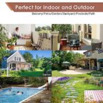 PrimeZone 54 PCS Solid Acacia Wood Interlocking Patio Deck Tiles - 12" x 12" Indoor Outdoor Waterproof Flooring Tiles for Balcony, Backyard & Poolside, All Weather Use, Natural Wood, Checker - Image 9