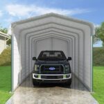 Versatube 3-Sided 12x29x10 Classic Steel Carport Kit (C3E012290100) - Image 2