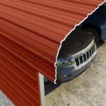 VersaTube 3-Sided 20x20x7 Classic Steel Carport Kit (C3E020200070) - Image 5