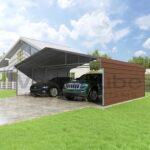 VersaTube 2-Sided 24x20x7 Classic Steel Carport Kit (CM324200070-NS0009) - Image 6