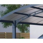 Canopia Arizona Wave Aluminum & Steel Double Carport - Arched Style (HG9103) - Image 4