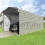 VersaTube 2-Sided 12x29x10 Classic Steel Carport Kit (CM012290100-NS0009) - Image 5