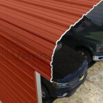 VersaTube 3-Sided 20x20x10 Classic Steel Carport Kit (C3E020200100) - Image 7