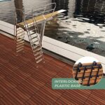Solid Wood Interlocking Flooring Tiles (Pack of 10, 12" x 12"), Solid Wood Deck Tiles Interlocking, Patio Tiles Outdoor Interlocking Waterproof All Weather (12, 9 Slat) - Image 6
