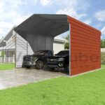 VersaTube 2-Sided 20x20x12 Classic Steel Carport Kit (CM020200120-NS0009) - Image 4