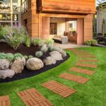 Yaheetech 108pcs Hardwood Interlocking Patio Deck Tiles Acacia Waterproof Wood Flooring Tiles for Patio Garden Poolside, 12'' x12'' Indoor Outdoor Use All Weather - Image 7