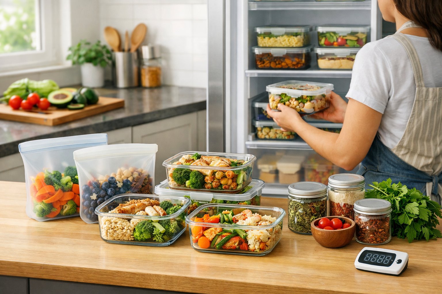 Most households toss out hundreds of dollars’ worth of food every year because of poor planning or forgotten leftovers. Smart meal prep strategies can cut your food waste in half while saving you 6-8 hours per week in the kitchen.