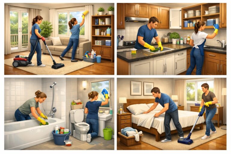Write a Step-by-Step Guide on Deep Cleaning a Home in One Afternoon