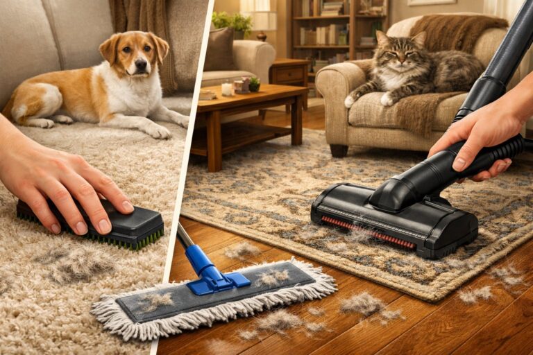 Remove Pet Hair: Detailed Guide for Furniture, Carpets, and Floors