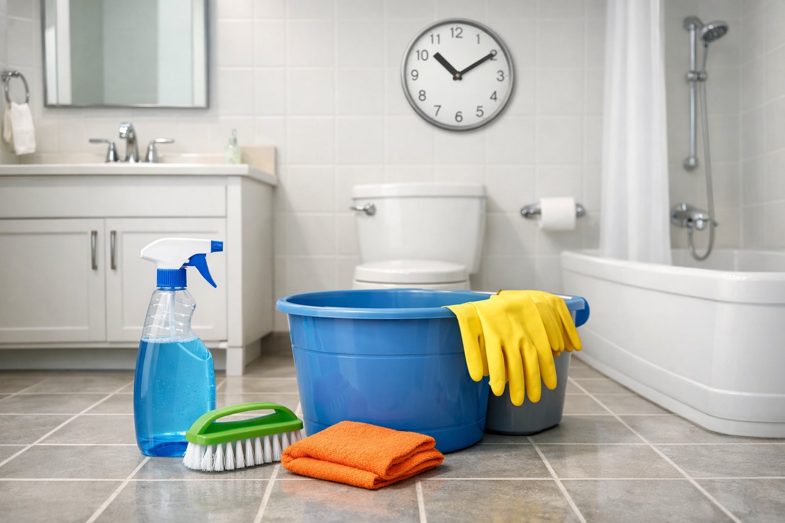 Cleaning your bathroom every week might feel like a chore, but honestly, it doesn't have to eat up your whole day. A simple weekly bathroom cleaning routine takes about 15 to 30 minutes and keeps germs, soap scum, and hard water stains from building up.