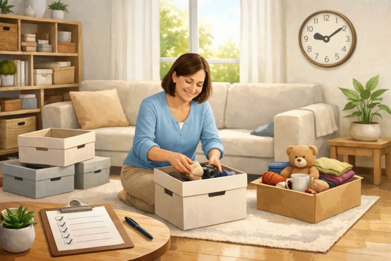 Decluttering a Home Without Feeling Overwhelmed: A Practical Guide